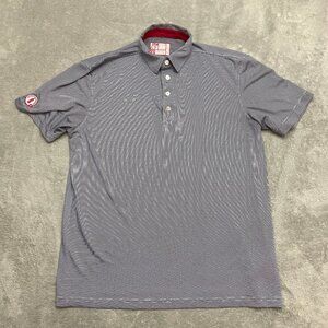 Chick Fil A Polo Shirt Size XL Striped Uniform Employee Team Style
